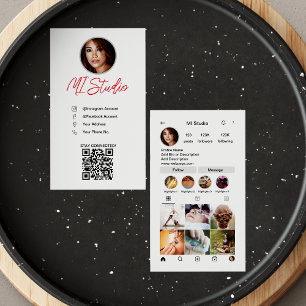 Carte de visite Insta
