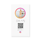 Instagram Photo Social Media Followers QR Code