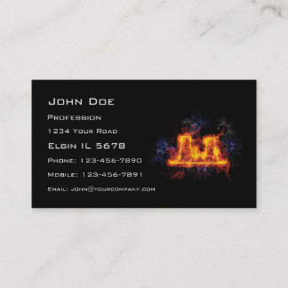 Carte De Visite Installation nucléaire ardente