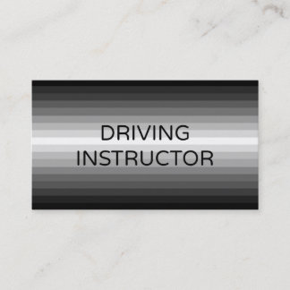 Carte de visite instructeur de conduite
