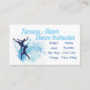 Carte De Visite Instructeur de danse