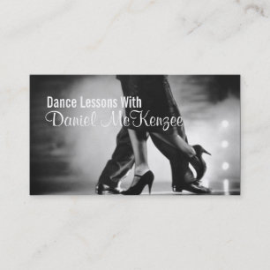 Carte de visite instructeur de danse