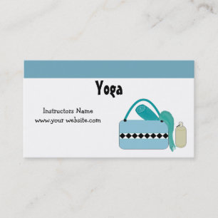 Carte De Visite Instructeur de yoga