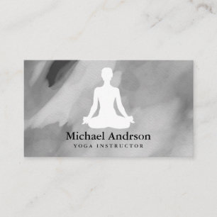 Carte De Visite Instructeur de yoga