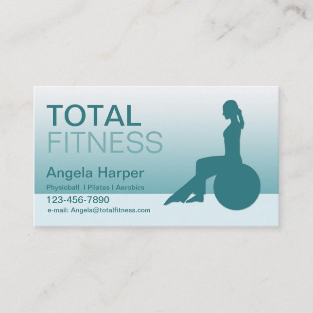 Carte De Visite Instructeur Pilates (Devant)