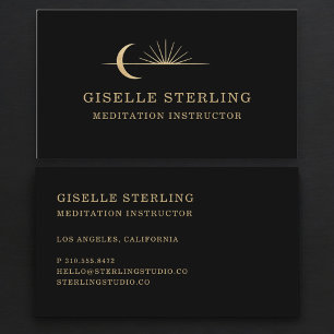 Carte De Visite Instructrice de méditation