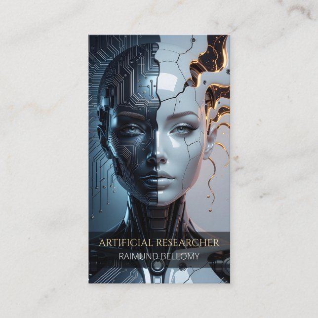 Carte De Visite Intelligence artificielle (Devant)