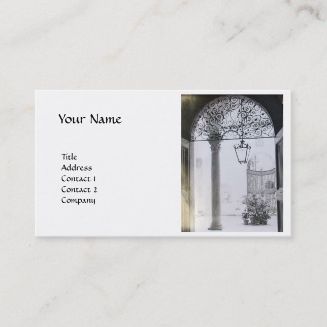 CARTE DE VISITE INTÉRIEUR ARCHITECTURAL (Devant)