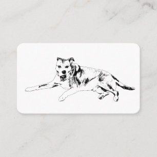 Carte De Visite Intro joyeux, confiance détendue