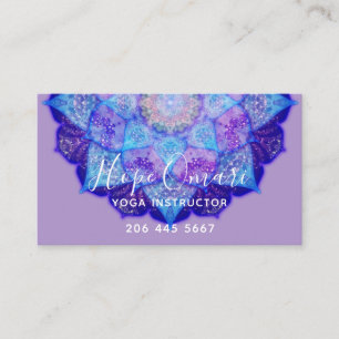 Carte De Visite Intuition Mandala