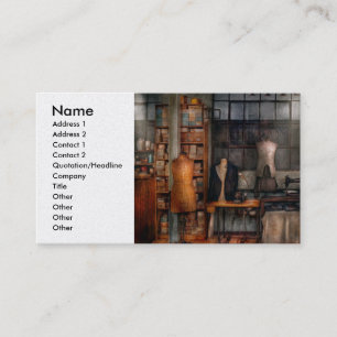 Carte De Visite - Inudstrial - toiles de couture de qualité