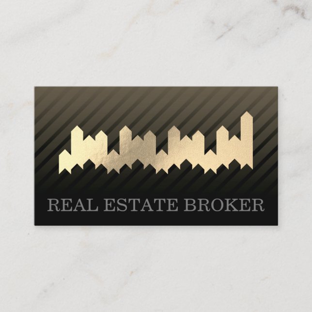 Carte De Visite Investisseur immobilier (Devant)