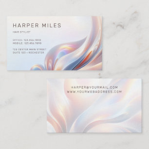 Carte De Visite iridescent