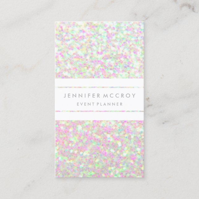 carte de visite - Iridescente Biz (Devant)