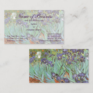 Carte De Visite Iris de Vincent van Gogh