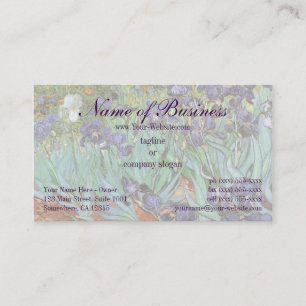 Carte De Visite Irises par Vincent van Gogh