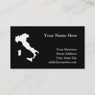 Carte De Visite Italie