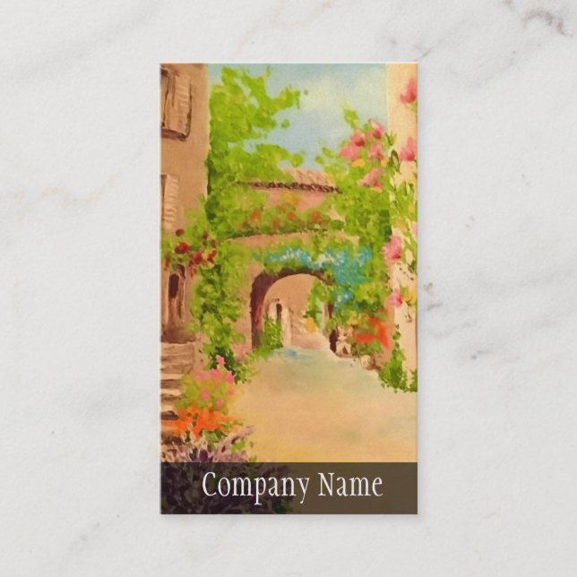 Carte De Visite Italie (Devant)