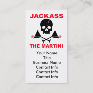 Carte de visite - JACKASS, Le Barman