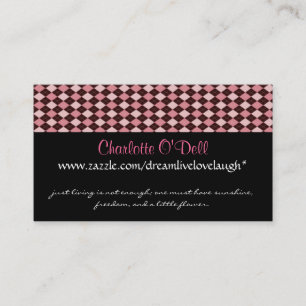 Carte De Visite Jacquard ; vente de site Web