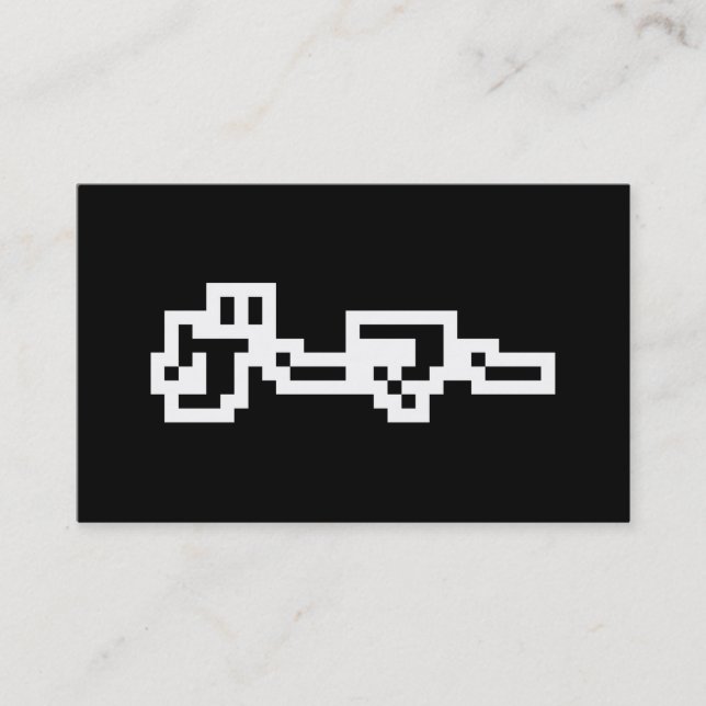 Carte De Visite Japanese Gamer ゲーマー Japan Language Nihongo (Devant)