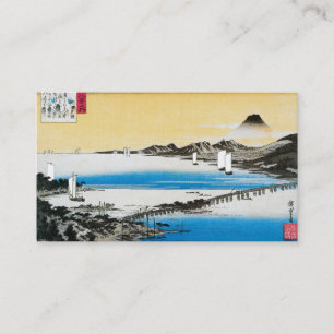 Carte de visite JAPONAIS de BATEAU