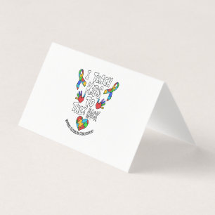 Carte De Visite J'Apprends Aux Enfants À Parler De La Thérapie L