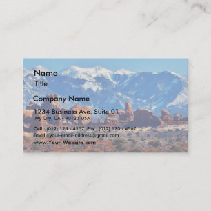 Carte De Visite Jardin d'Éden au parc national de voûtes