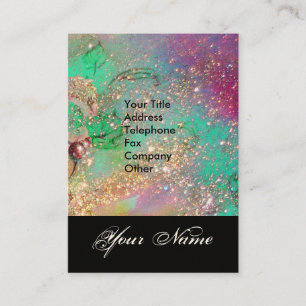 CARTE DE VISITE JARDIN DES OMBRES PERDUES STAR DUST MONOGRAM 1