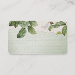 Carte de visite Jardin et Éphémère