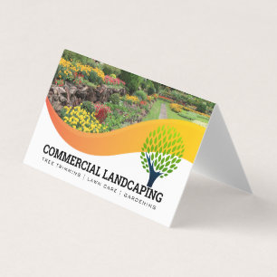 Carte De Visite Jardin extérieur   Jardinage   Paysage