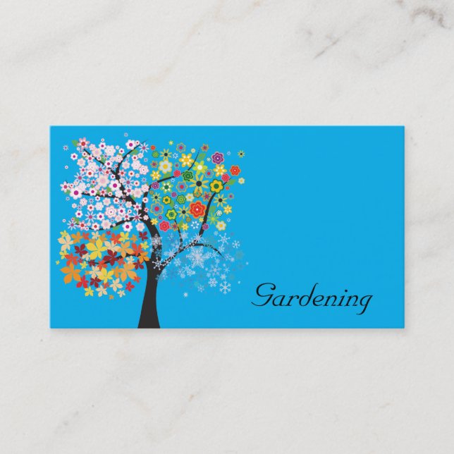 Carte De Visite Jardinage (Devant)