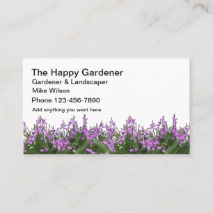 Carte De Visite Jardinier et aménagement