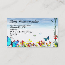 Jardiniers de papillon au printemps