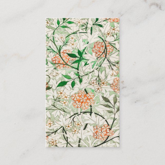 Carte De Visite Jasmine de William Morris (Devant)