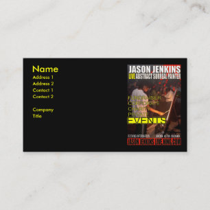 CARTE DE VISITE JASON JENKINS EN DIRECT