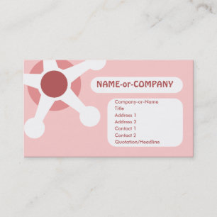 Carte De Visite jax rose