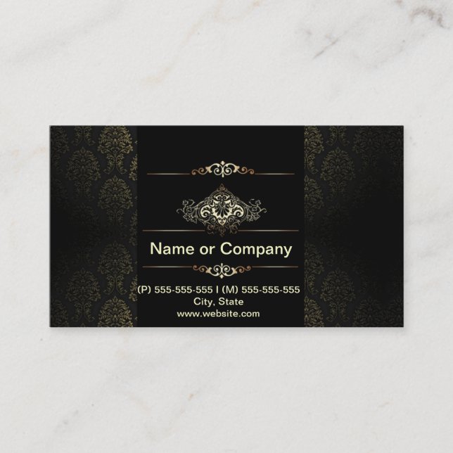 CARTE DE VISITE JE TORDS NOIR (Devant)