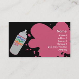 Carte De Visite Jet - affaires