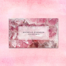 Joli Boho rose Crystal Arts de guérison