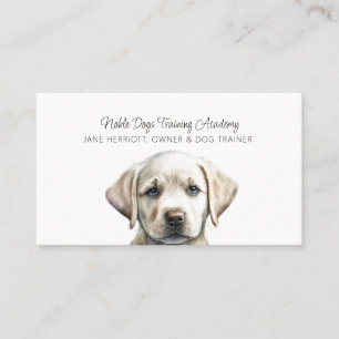 Carte De Visite Joli instructeur de Chien de Chien de Chien Illust