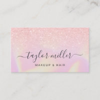 Joli maquillage holographique élégant et moderne