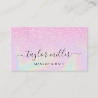 Joli maquillage holographique élégant et moderne
