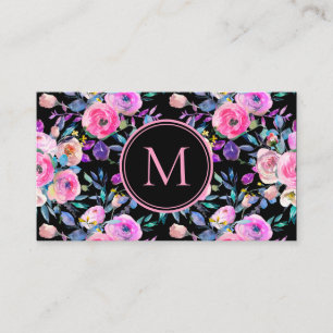 Carte De Visite Jolie couleur rose rose rose de l'eau