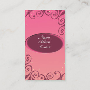 Carte De Visite Jolie femme
