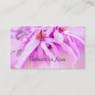Carte De Visite Jolie floraison rose