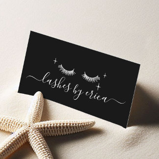 Carte De Visite Jote Eyelash Extensions Lashes Artiste maquillage