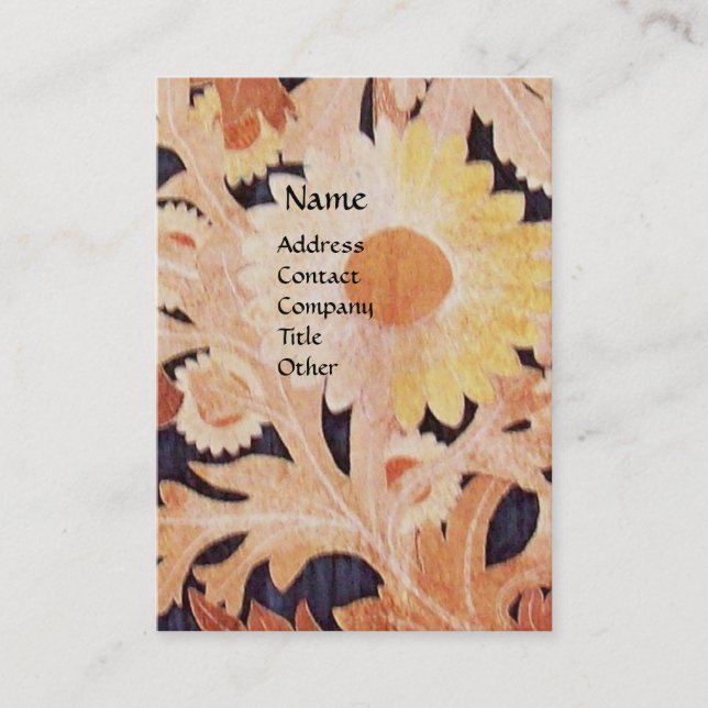 CARTE DE VISITE JOUR / MARGUERITE / MARGHERITA (Devant)