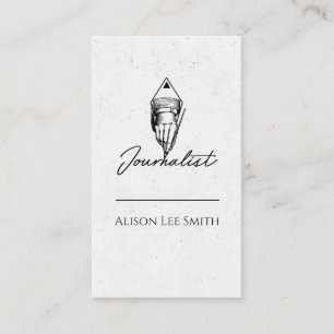 Carte De Visite Journaliste