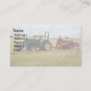 Carte De Visite Joyau dans les champs de Ranch d'or